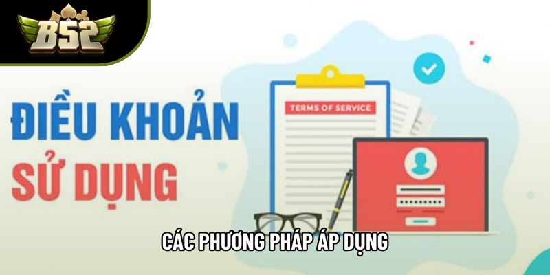 Các phương pháp áp dụng Các phương pháp áp dụng