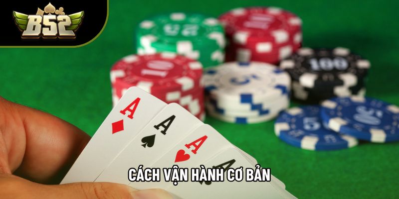 Cách vận hành cơ bản Cách vận hành cơ bản