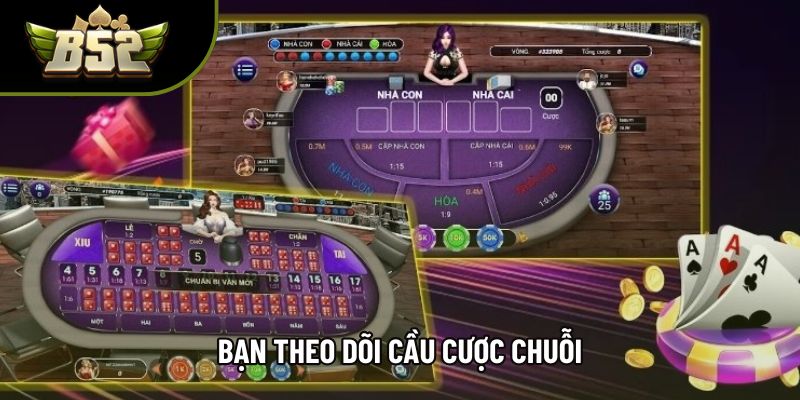 Bạn theo dõi cầu cược chuỗi Bạn theo dõi cầu cược chuỗi